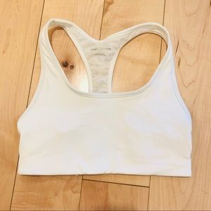 Tory Sport Medium white mesh back bra